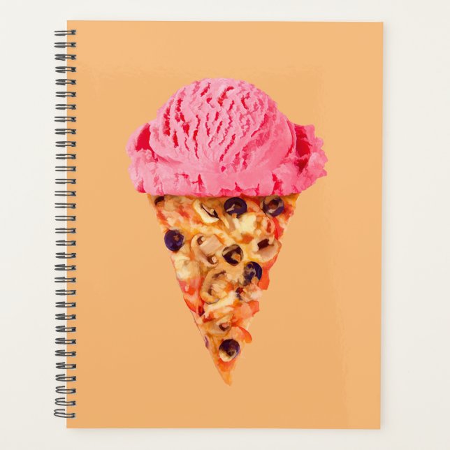 Ice Cream Pizza Planner Planer (Vorderseite)