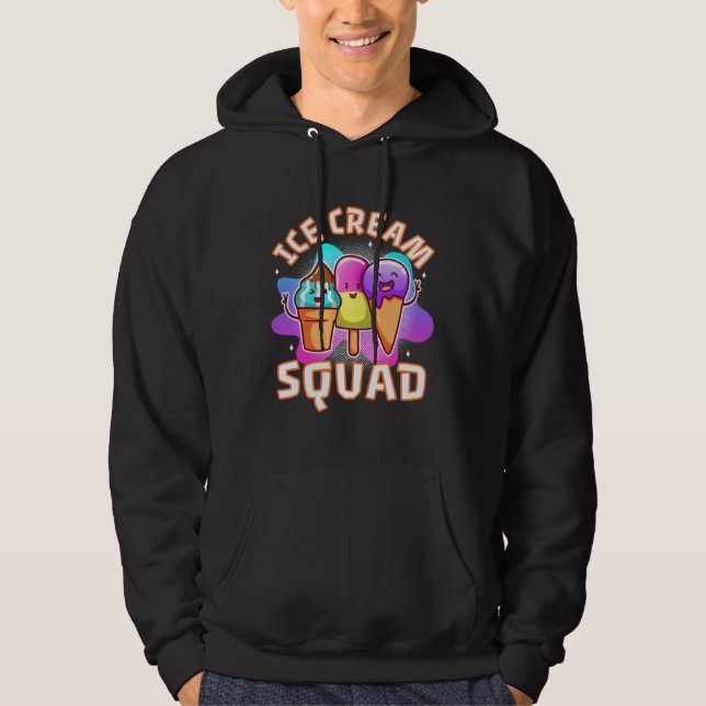 Ice cream squad  4 hoodie (Vorderseite)
