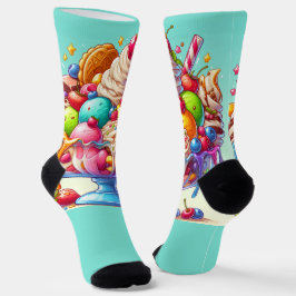ICE CREAM SUNDAE SOCKEN