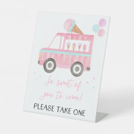 Ice Cream Truck Birthday Gevor Sockelschild