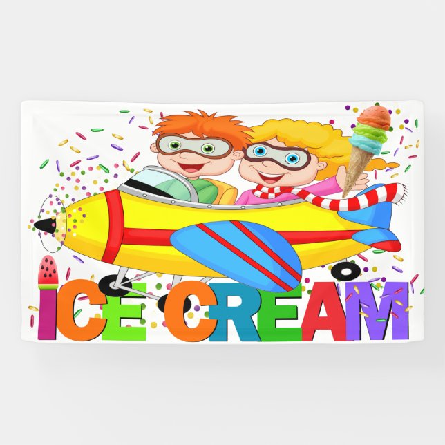 ICE-Crembanner (Flugzeugreihe) Banner (Horizontal)