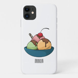 Ice Creme Cartoon Illustration Case-Mate iPhone Hülle