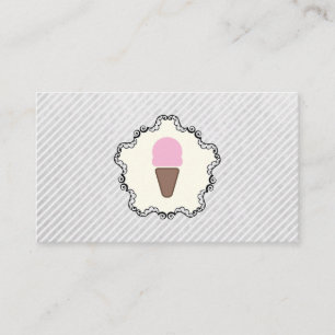 Ice Creme Icon Loyalität Treuekarte