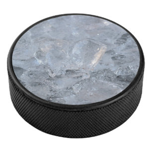 Ice Cube Textur-Bild Eishockey Puck