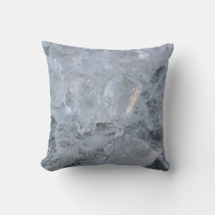 Ice Cube Textur-Bild Kissen