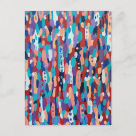 Ice Dance Abstrakt Postkarte