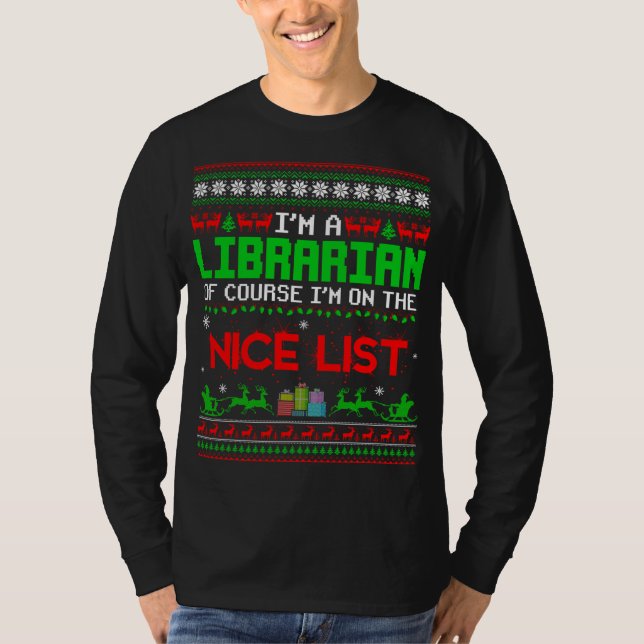 Ice Dancing Elf Weihnachtsgruppe Xmas Pajama Party T-Shirt (Vorderseite)