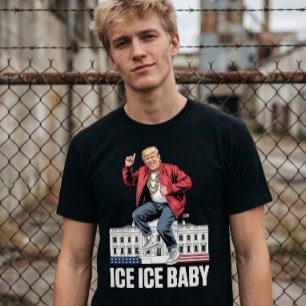 ICE Donald Trump America First Konservativ T-Shirt