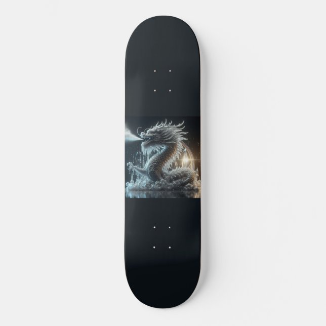 Ice Dragon Skateboard (Vorderseite)