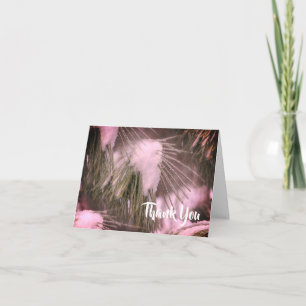 Ice Et Neige Hiver Personnalisable Carte de remerc