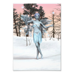 Ice Fairy Fotodruck