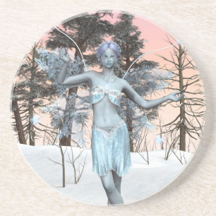 Ice Fairy Getränkeuntersetzer