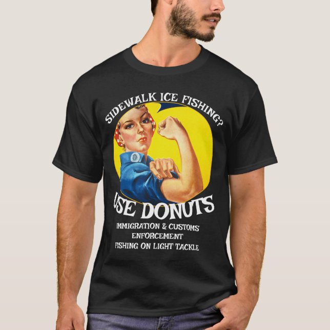 ICE FISCHEREI - EINWANDERUNG ZOLLRECHTLICHE GEBÜHR T-Shirt (Vorderseite)
