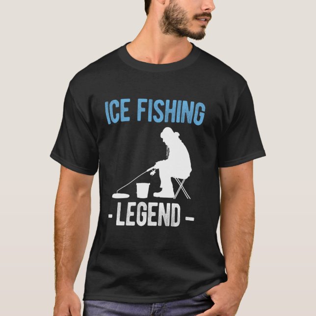 Ice Fishing Legend T-Shirt (Vorderseite)