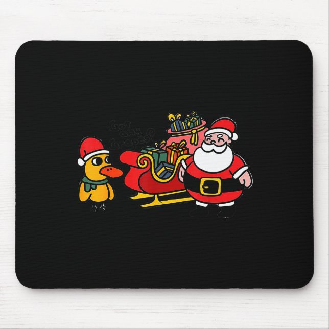 Ice Fresh Lemonade Got Any Gs Duck Funny Christmas Mousepad (Vorne)