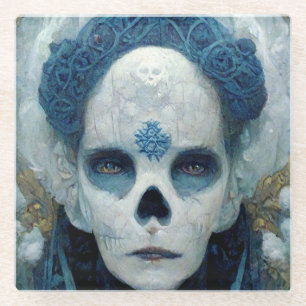 Ice Hexe 2 Fantasy Sci-Fi Glasuntersetzer