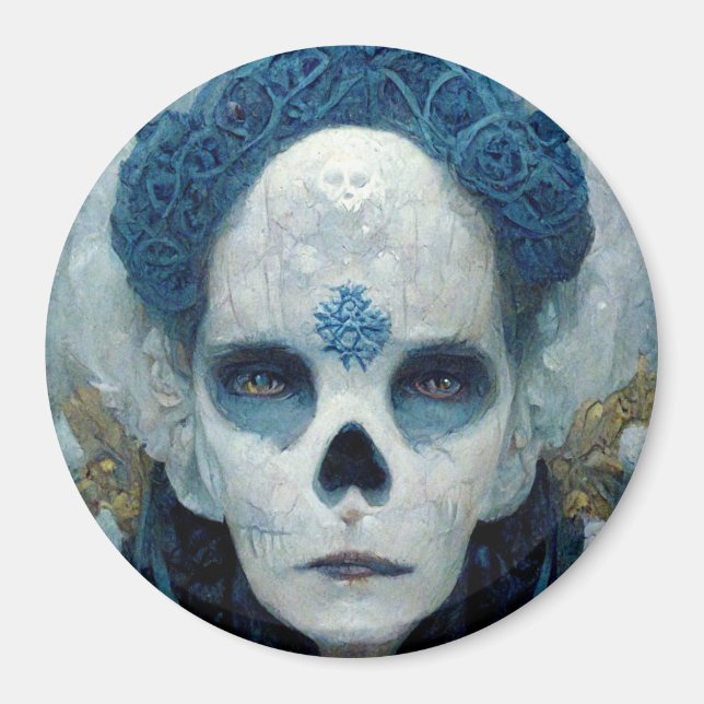 Ice Hexe 2 Fantasy Sci-Fi Magnet (Vorne)