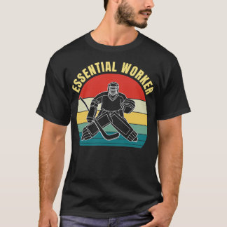 Ice Hockey Goalie Goalkeeper Funny T-Shirt