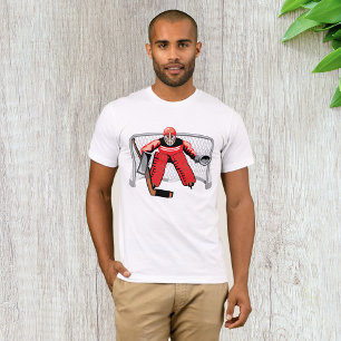 Ice Hockey Goalie Mens T - Shirt