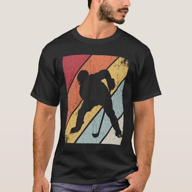 Ice Hockey Ice Hockey Sport Puck Ice Hockey Team T-Shirt (Vorderseite)