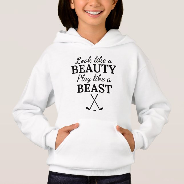 Ice hockey: Look like a beauty play like a beast. (Devant)