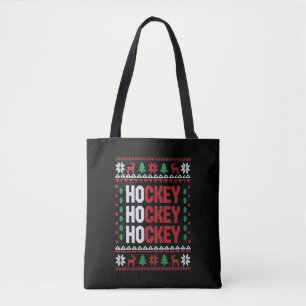 Ice Hockey Lover Weihnachten Weihnachtsmann Sportt Tasche