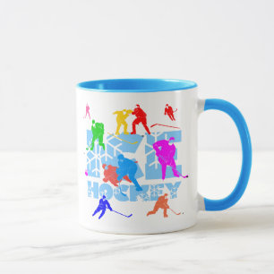 Ice Hockey lustig elegant Tasse