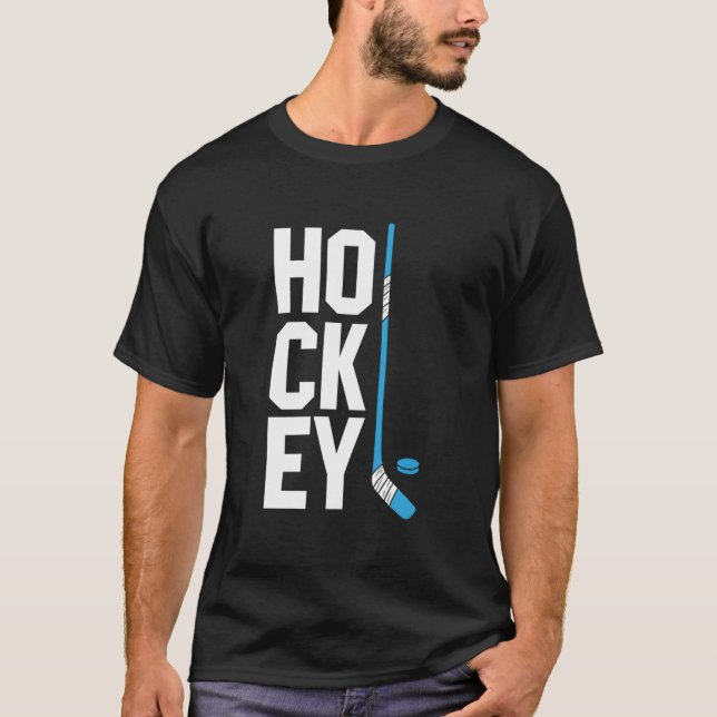 Ice Hockey Player Hockey Son Hockey T-Shirt (Vorderseite)