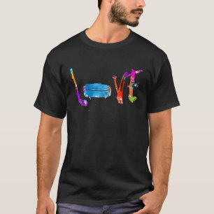 Ice Hockey Puck Liebe Trainer Fan T-Shirt