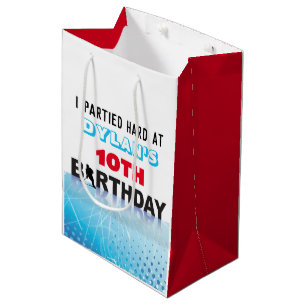ICE HOCKEY SKATEN Geburtstagsparty Candy Gift Mittlere Geschenktüte
