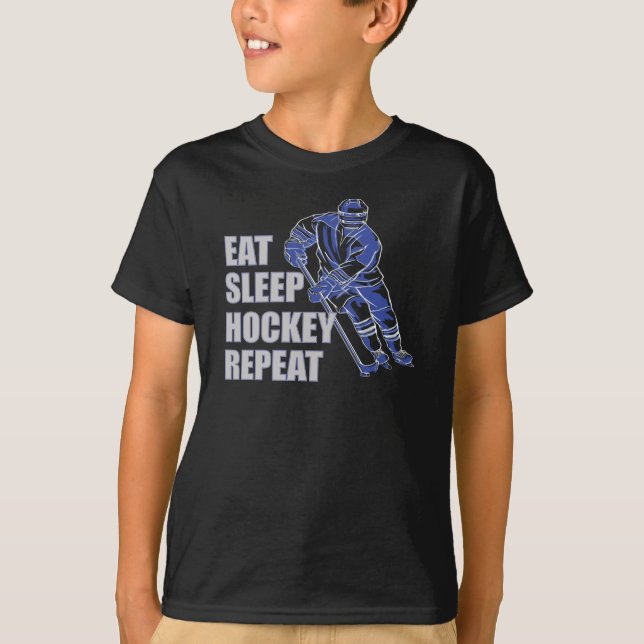 Ice Hockey Sprichwort Design Geschenk Sport T-Shirt (Vorderseite)