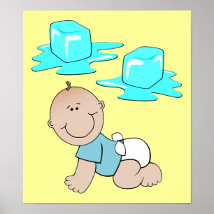 Ice Ice Baby Funny Poster