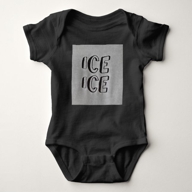 Ice Ice Baby Onezee Strampler (Vorderseite)