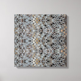 Ice Metal Fire II Stretched Canvas Print Leinwanddruck