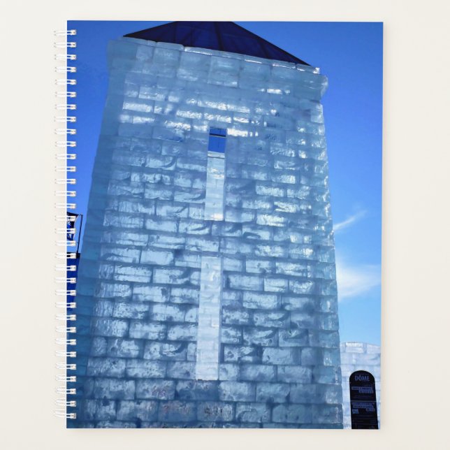 Ice Palace in Carnaval de Quebec, Kanada Planer (Vorderseite)