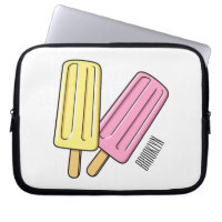 Ice Pop Cartoon Illustration