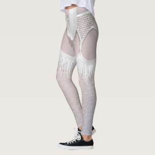 Ice Queen Leggings Funny Christmas Kostüme Pants
