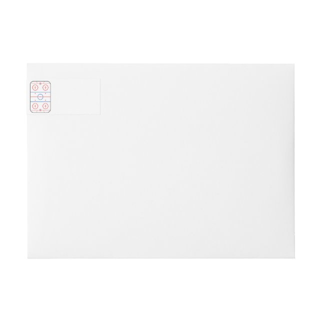 Ice Rink Diagramm Hockey Game Companion (Vorderseite)