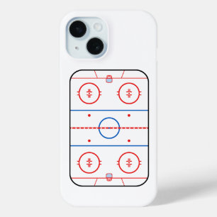Ice Rink Diagramm Hockey Game Companion Case-Mate iPhone Hülle