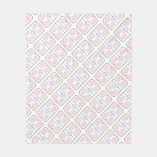 Ice Rink Diagramm Hockey Game Style Fleecedecke