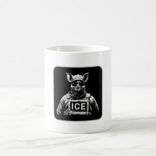 ICE-Schweine-Cosplay – Angst in Uniform - Gegen IC Kaffeetasse