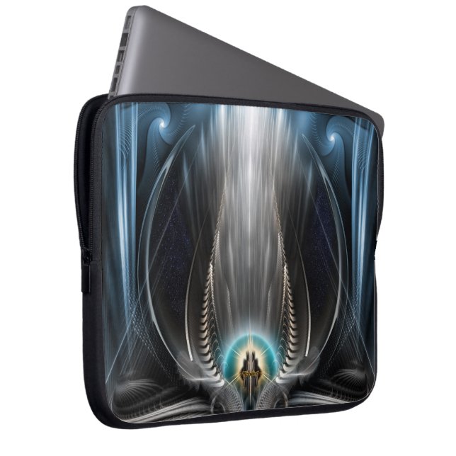 Ice-Sicht auf den Laptop mit imperialer Sicht Laptopschutzhülle (Vorne Rechts)