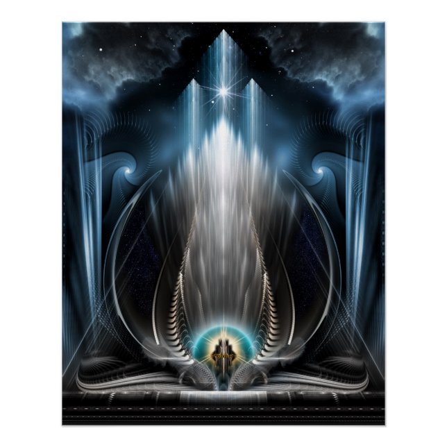 Ice-Sicht der Kaiseransicht perfekte Plakat Poster (Vorderseite)