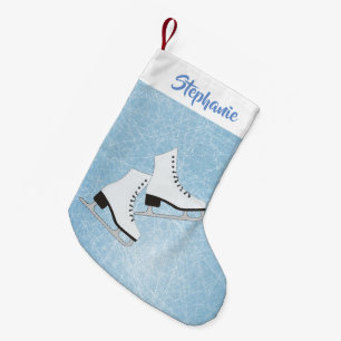 Ice Skate Design Weihnachts-Strumpf Kleiner Weihnachtsstrumpf
