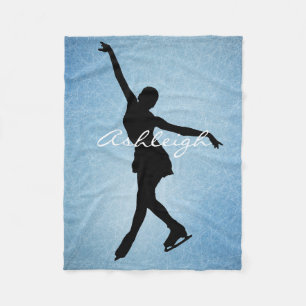 Ice Skaten Abbildung Skaten Design Fleece Blanken