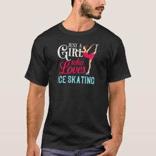 Ice Skaten Abbildung Skater zeigt Trainer-Skate an T-Shirt