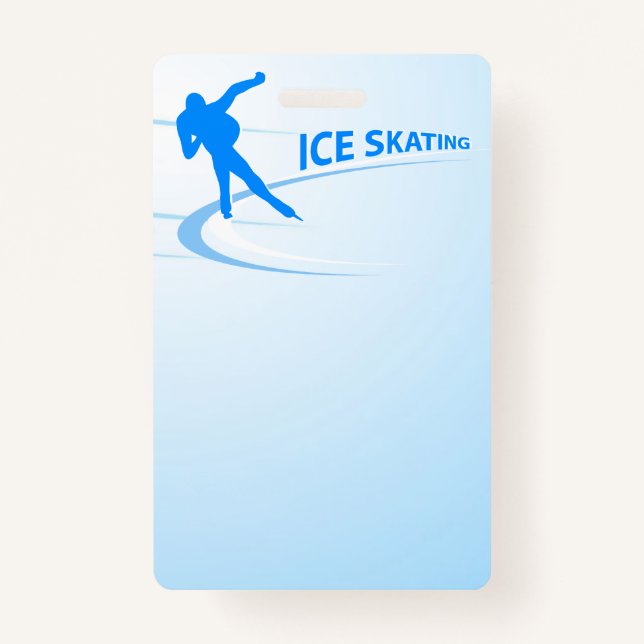 Ice Skaten Ausweis (Vorderseite)