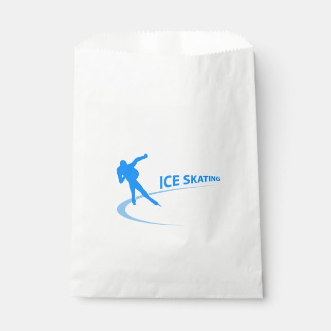 Ice Skaten Geschenktütchen (Vorderseite)