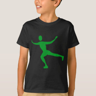 Ice Skaten - grün T-Shirt