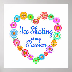 Ice-Skaten-Passion Poster